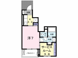 フランソレイユの物件間取画像